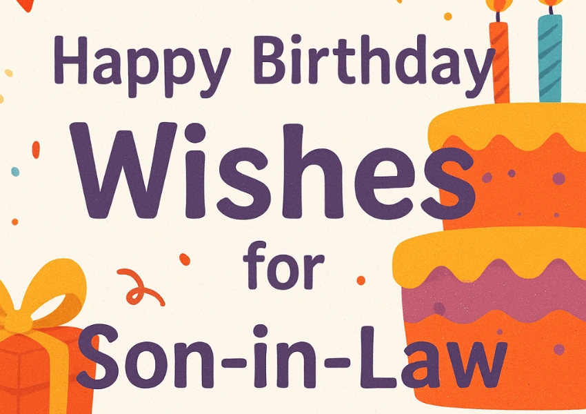 birthday wishes for son in law