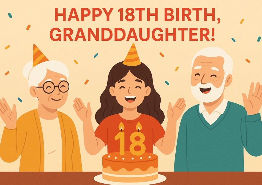 18th birthday wishes for granddaughter