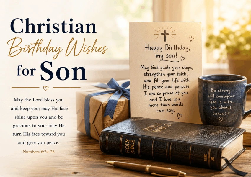 christian birthday messages for son