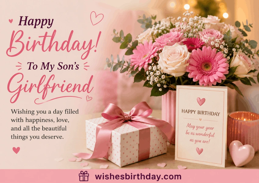 happy birthday to sons girlfriend