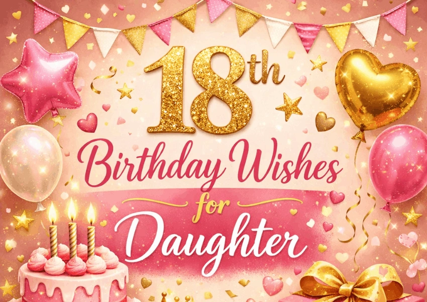 18th birthday wishes for daughter