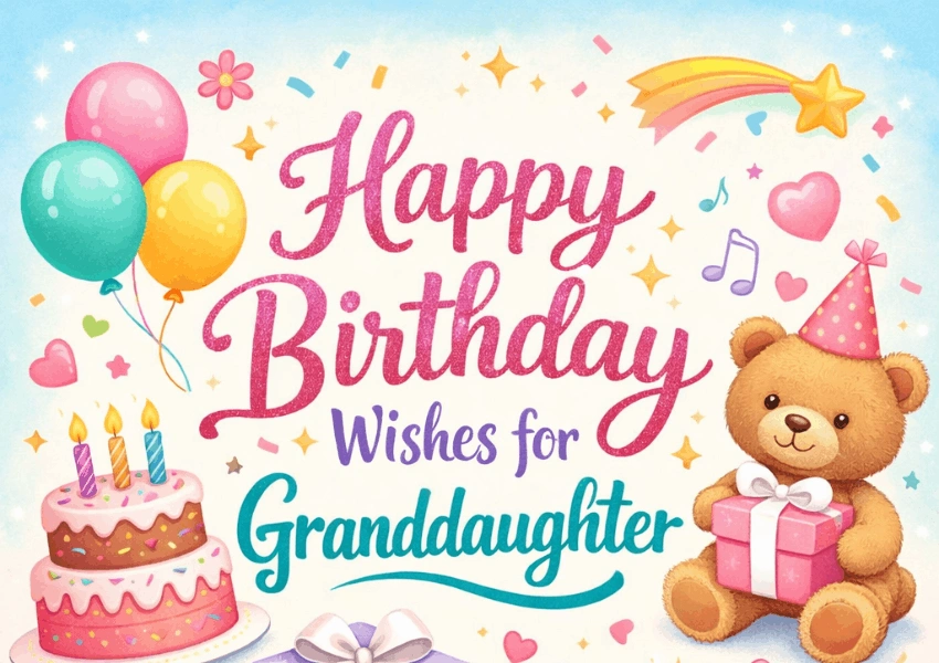 birthday wishes for granddaughter