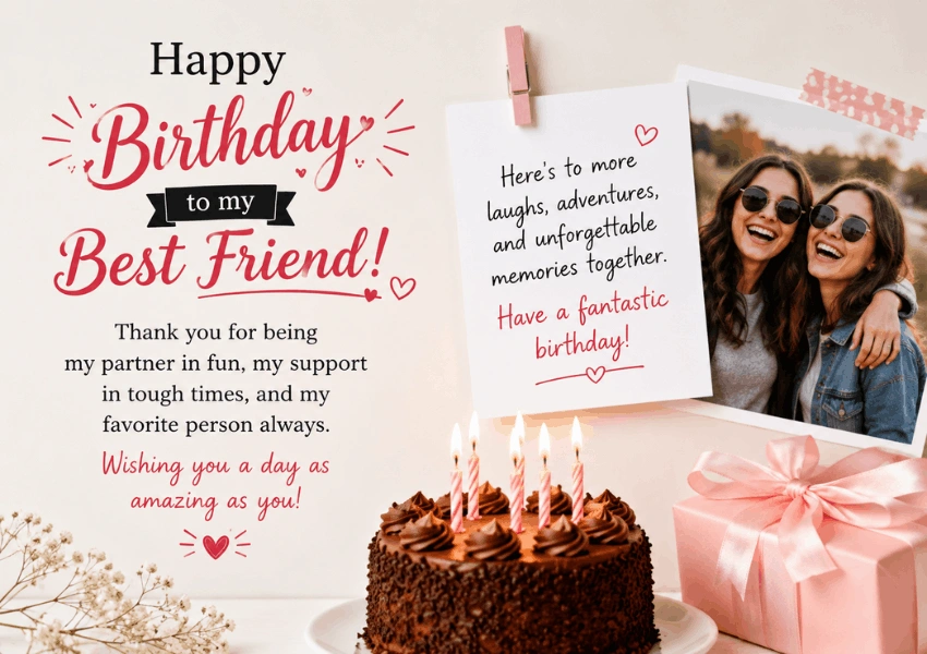 happy birthday wishes for best friend