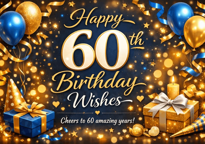 happy 60th birthday wishes