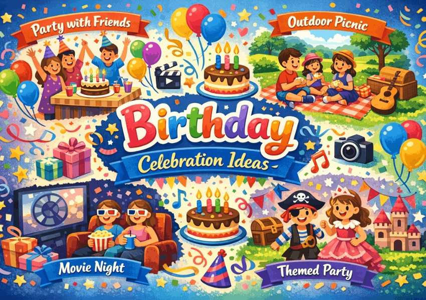 birthday celebration ideas