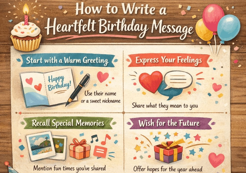 how to write a heartfelt birthday message