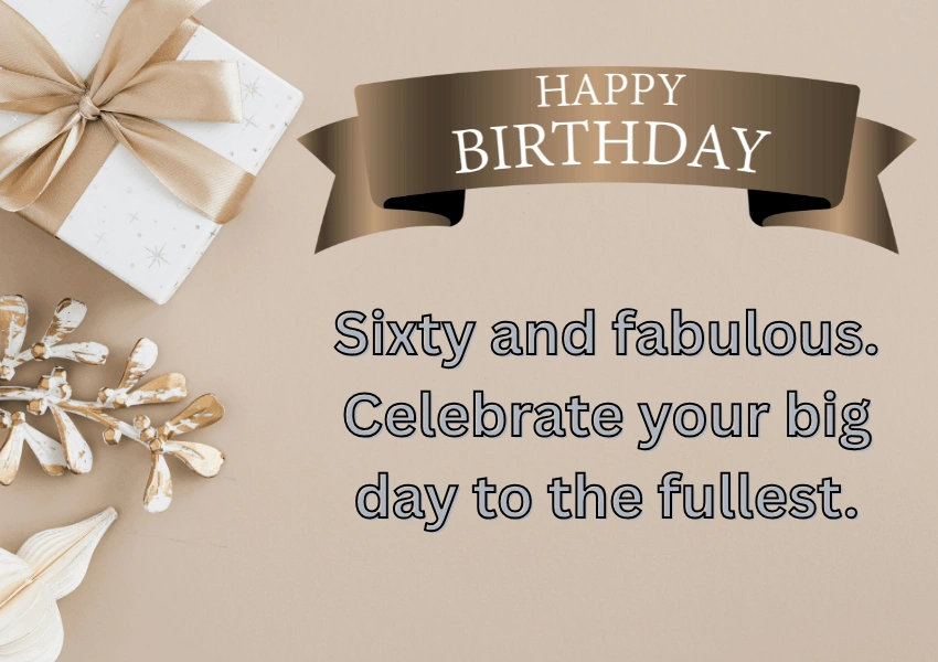 short and sweet 60th birthday wishes