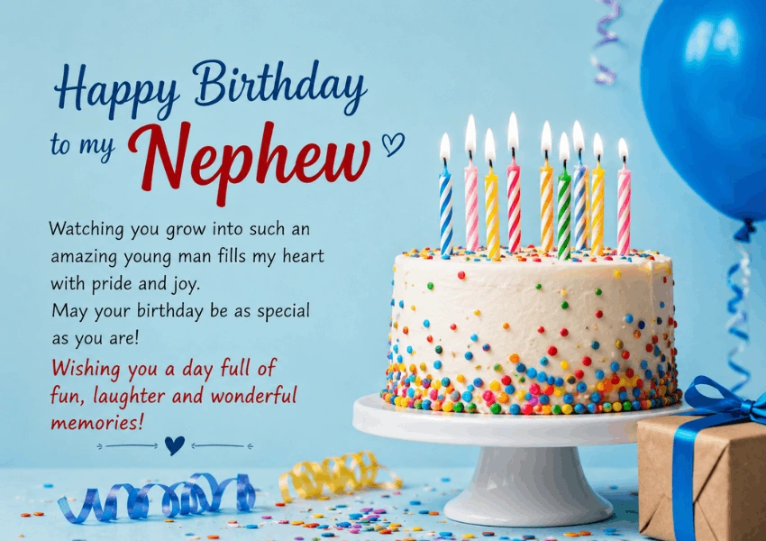birthday wishes for nephew