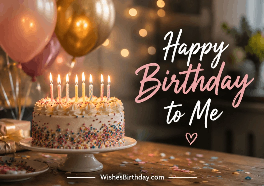 happy birthday to me wishes