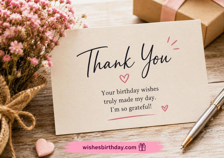 appreciation message for birthday wishes