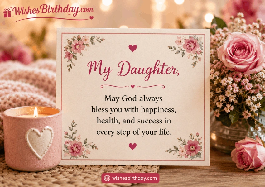 religious birthday wishes for daughter