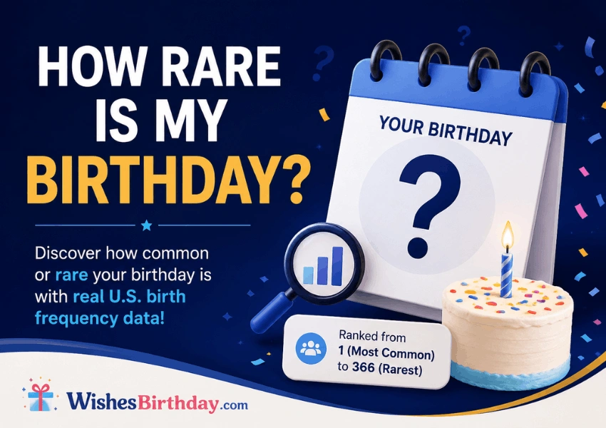 how rare is my birthday
